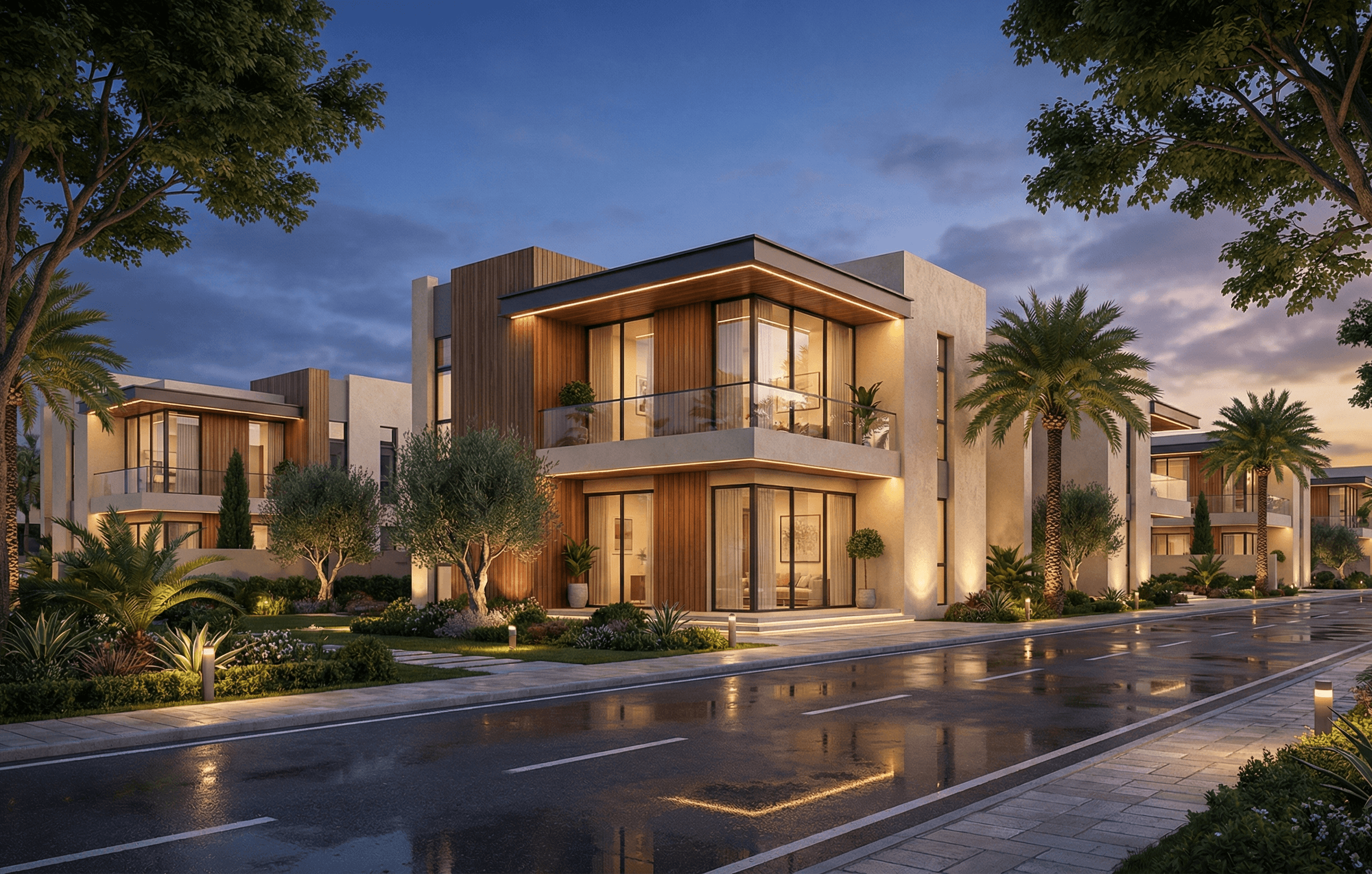 Modern architecture exterior